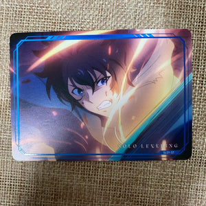 Solo Leveling SL01-37 / Double Rare (1pc)  Sung Jin-woo Webtoon Trading Card /