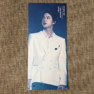 BTS JIN [Speak Yourself Seoul The Final DVD] Official Bookmark / New, Rare /+G