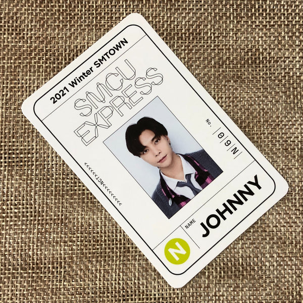 NCT 127 JOHNNY [2021 Winter SMTOWN SMCU EXPRESS] Official Photocard / New / Gift