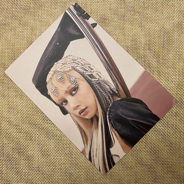 BLACKPINK LISA #2 [Born Pink] Official Postcard, Box Set Ver / New, Rare / Gift