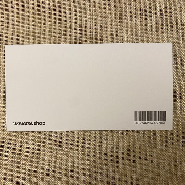 BTS SUGA [ PROOF Weverse Shop POB ] Official 3 Cut Photocard / New, Rare / Gift