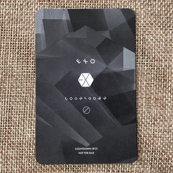 EXO D.O. [COUNTDOWN] Official Photocard, JAPAN First Album Limited / New / Gift