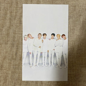 BTS GROUP #12 [ BTS X MEDIHEAL ] Official Postcard with All Members / New / Gift