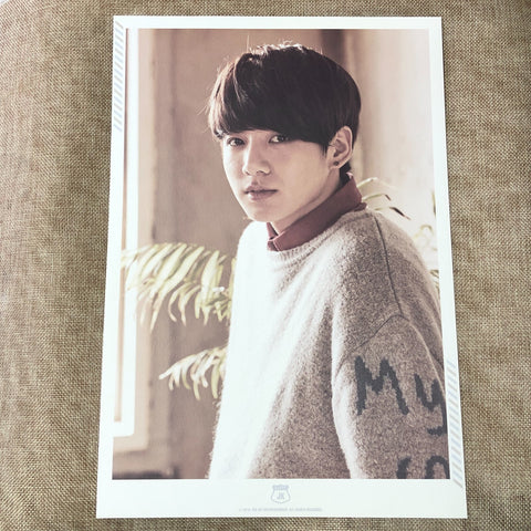 BTS JUNGKOOK [ 2nd Muster ZIP CODE 22920 ] Official Mini Poster / New / Gift