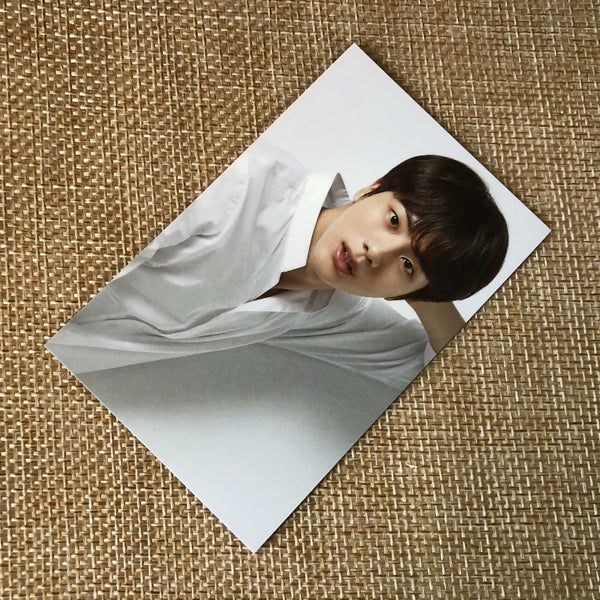 BTS JIN  #2 [ VT Think Your Teeth Official Photocard Black, White ] NEW /+G