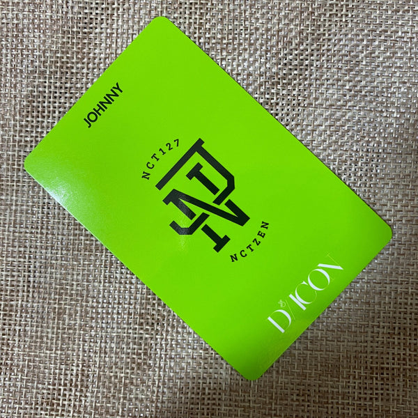 NCT Dream JOHNNY #8 [ 2019 Dicon Custom Book ] Official Photocard / New / Gift