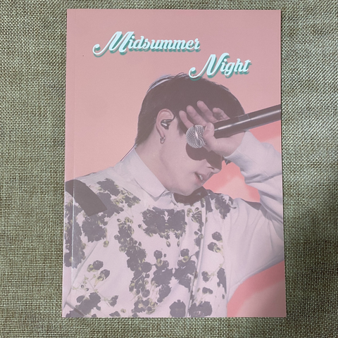 BTS JUNGKOOK [ Mid Summer Night Exhibition Photobook ] 46 pg, 19x27 cm / New /+G