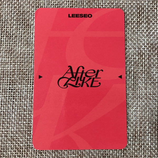 IVE LEESEO [After Like Starship Benefit] Official Photocard, Chu VER. A / Gift