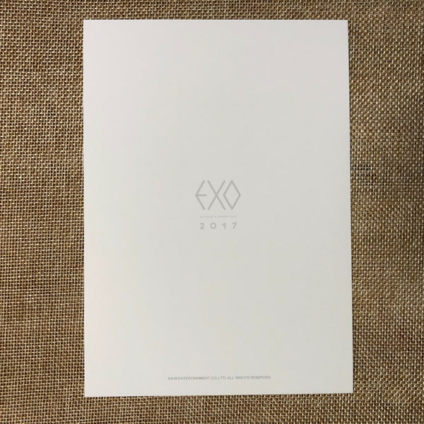 EXO SEHUN [ 2017 Season's Greetings ] Official Postcard / New / Gift