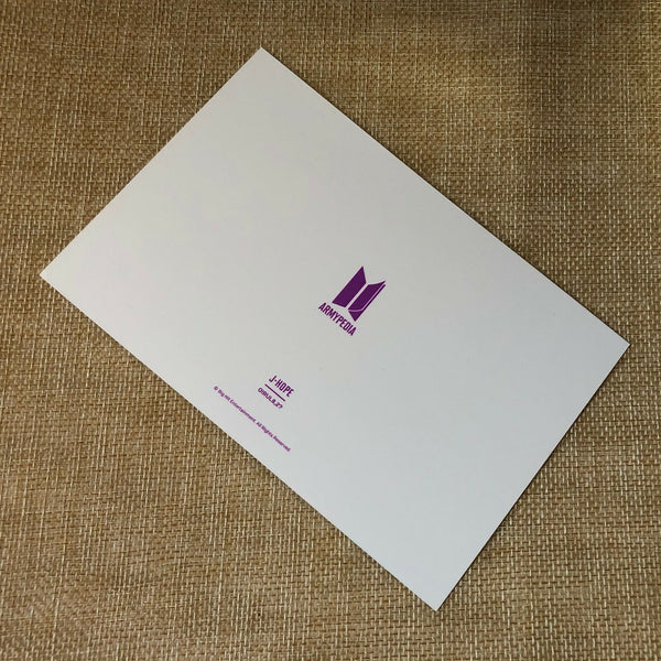 BTS J-HOPE [Armypedia O!RUL8,2?] Official Postcard Photocard / New, Rare / Gift