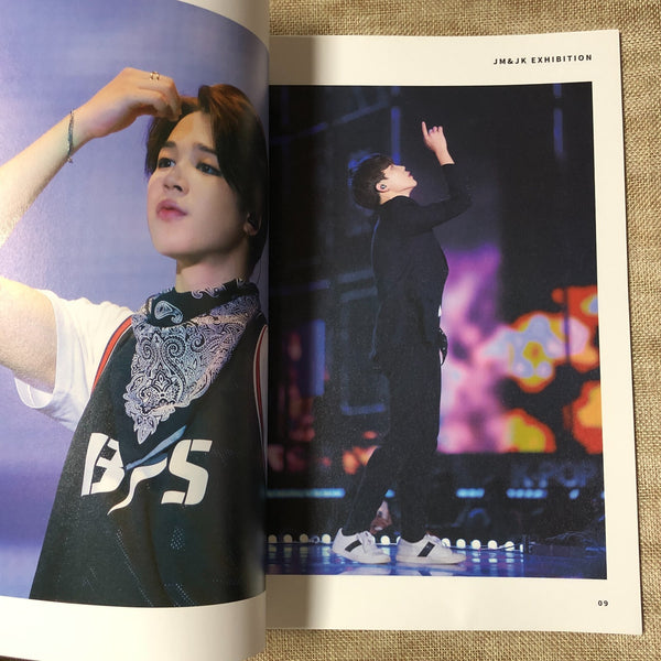 BTS JUNGKOOK JIMIN [ 2017 MESMERIZE Exhibition ] Photobook / New, Rare / Gift