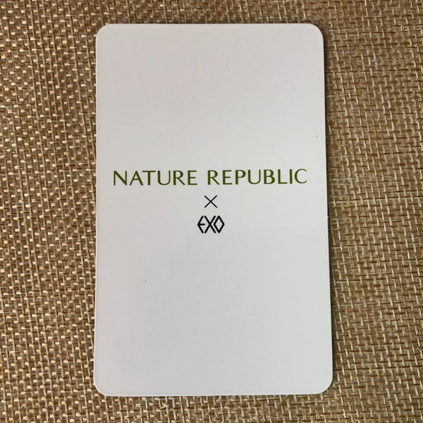 EXO CHANYEOL [Nature Republic] Official Lenticular Photocard / New, Rare / Gift