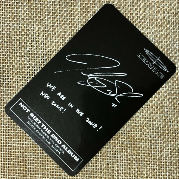 NCT 127 JOHNNY [ NEO ZONE ] Official Photocard, KIHNO Ver / New / Gift