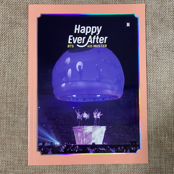 BTS [ 4th Muster Happy Ever After ] Official Blu-ray CD+Photobook+Sticker / New