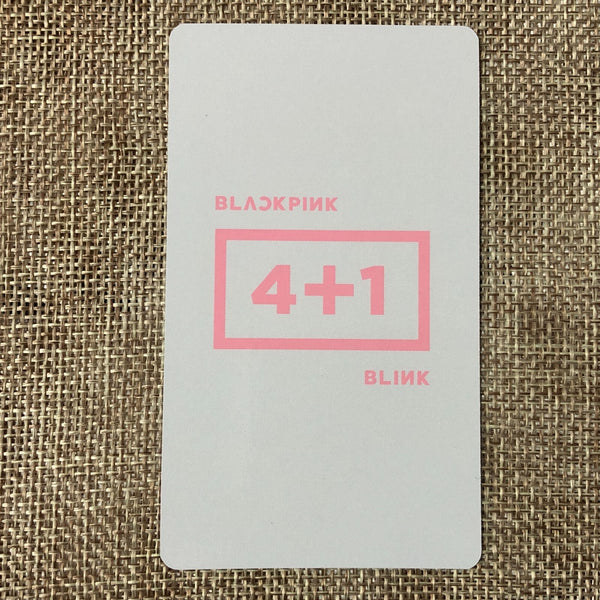 BLACKPINK LISA [5th Anniversary 4+1 Pop-Up Store] Official Photocard / Gift