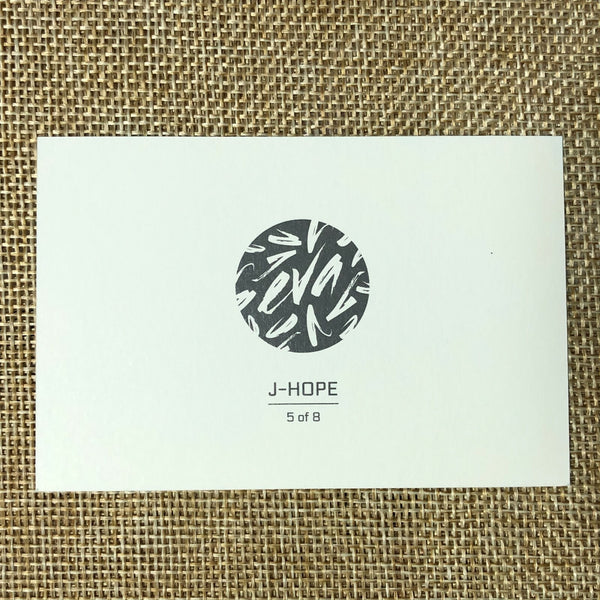 BTS J-HOPE 5/8 [The Wings Tour 2017 Live Trilogy] Official Mini Photocard / Gift