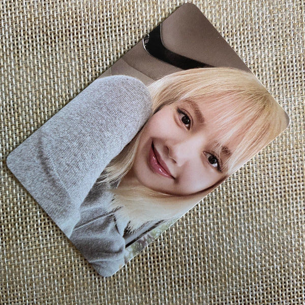 BLACKPINK LISA [ Born Pink ] Official Photocard, Gray Ver / New, Rare / Gift