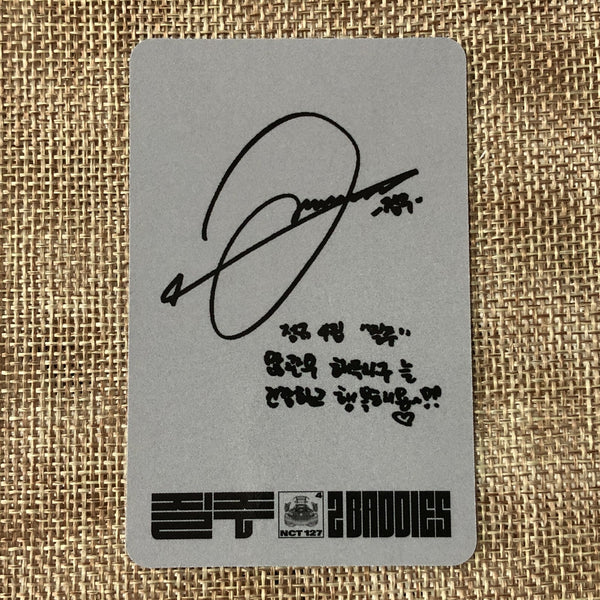 NCT 127 JUNGWOO [ BADDIES ] Official Photocard, Digipack Ver / New / Gift