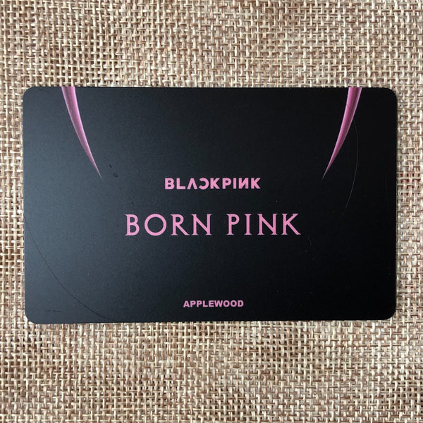BLACKPINK GROUP [ Born Pink ] Official Photocard, Applewood POB / New / Gift