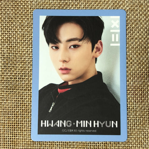 WANNA ONE HWANG MINHYUN [ TO BE ONE ] Official Photocard, Sky ver. / New / Gift