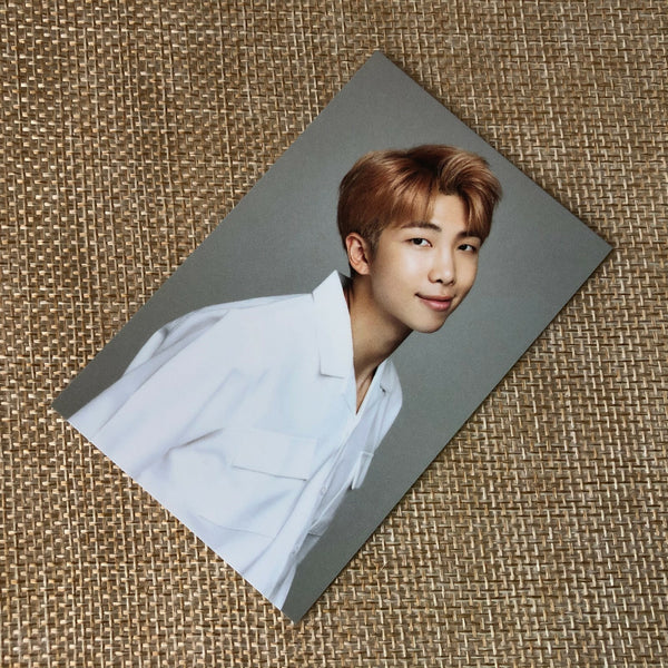 BTS RM #1 [ VT Think Your Teeth ] Official Photocard, Black White / New / Gift
