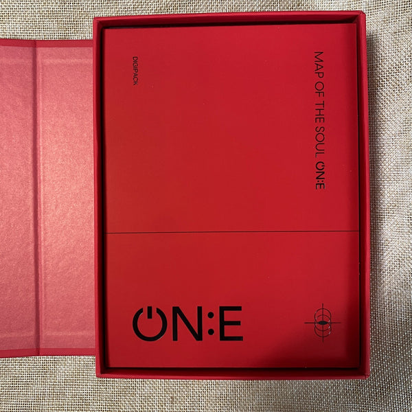 BTS GROUP [Map of the Soul ON:E DVD] Photobook + DVD(3) / ONE / New, Rare / Gift