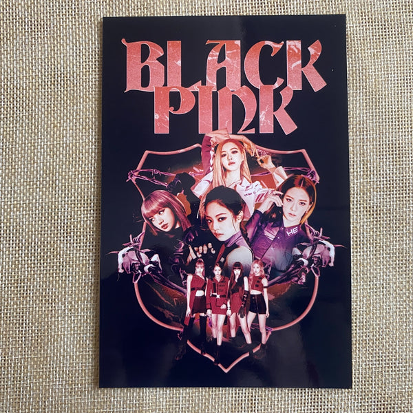 BLACKPINK GROUP #3 [4+1 5th Anniversary Pop-up Store] 4x6 Photo / New, Rare /+G