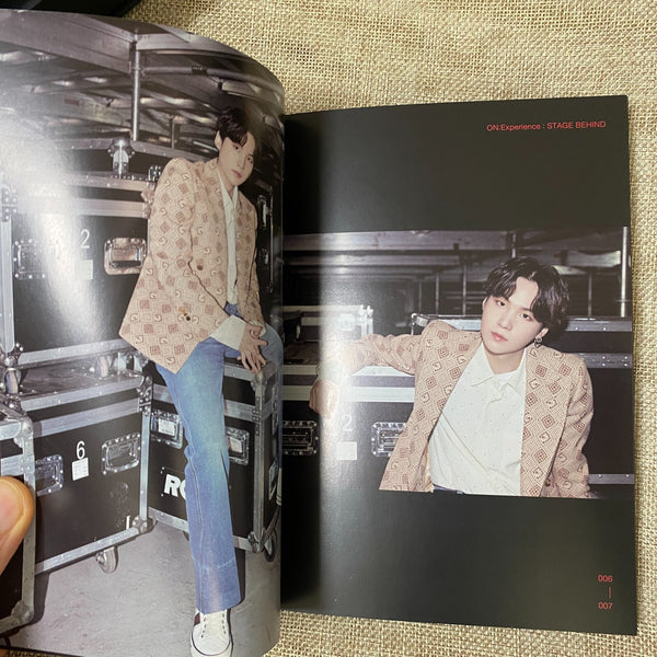 BTS [Map of the Soul ON:E] Blu-Ray + Photobook + Photo Stand + Postcard Set /+G