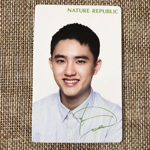 EXO D.O. [Nature Republic] Official Limited Photocard, EXO-K / New, Rare / Gift