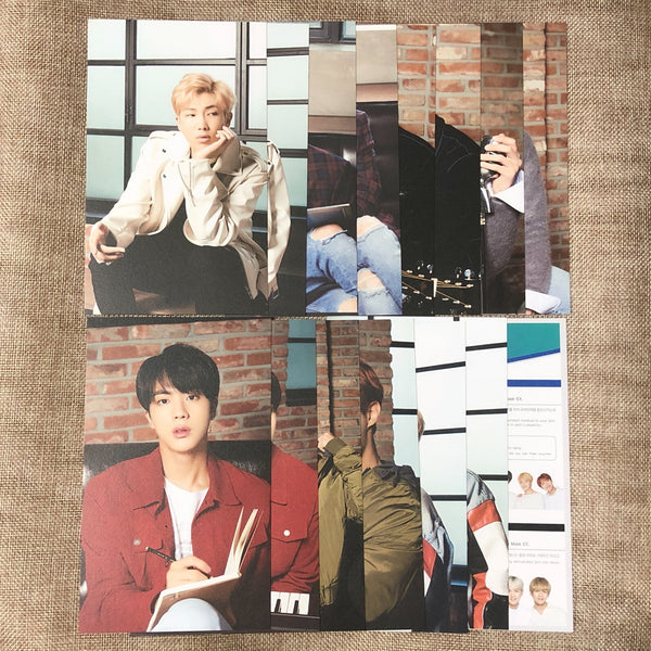 BTS GROUP #4 [ BTS X MEDIHEAL ] Official Postcard Full SET of 14 / New / Gift