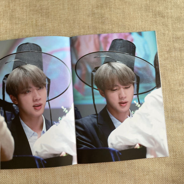 BTS JIN [KEEP CALM AND HBD JIN Exhibition Photobook] 32 page / New, Rare / Gift