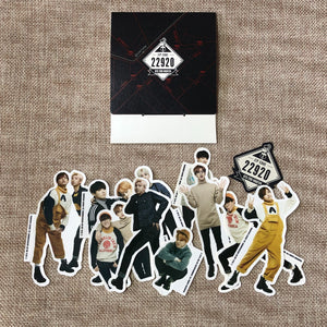 BTS GROUP [ 2nd Muster ZIP CODE 22920 ] Official Sticker Set / New, Rare / Gift