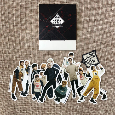 BTS GROUP [ 2nd Muster ZIP CODE 22920 ] Official Sticker Set / New, Rare / Gift