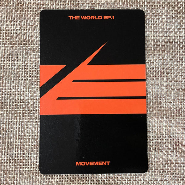 ATEEZ SAN [ THE WORLD EP.1 : MOVEMENT ] Official Photocard, Z Ver. / New / Gift