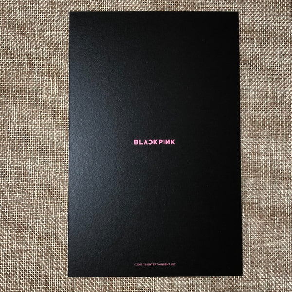 BLACKPINK JENNIE #2 [Pop-Up Store As If It's Your Last] Official Postcard / Gift