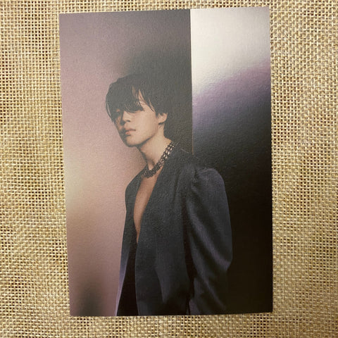 BTS JIMIN [ FACE Album ] Official Postcard, 1st Album / New, Rare / Gift