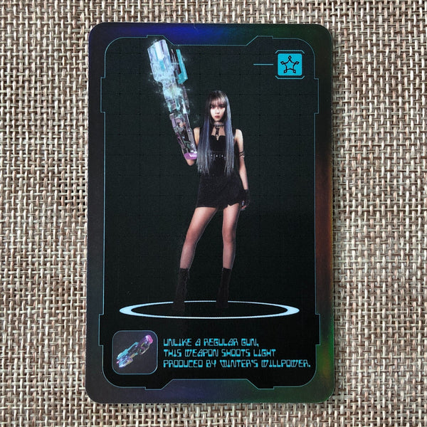 AESPA WINTER [Girls] Official Character Card Photocard, KWANGYA Ver. / Gift