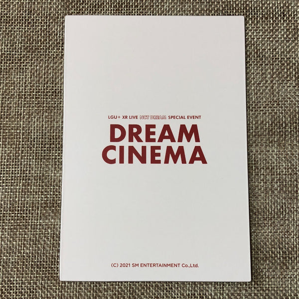NCT DREAM RENJUN [XR Live DREAM CINEMA] Official Lenticular Postcard / Gift