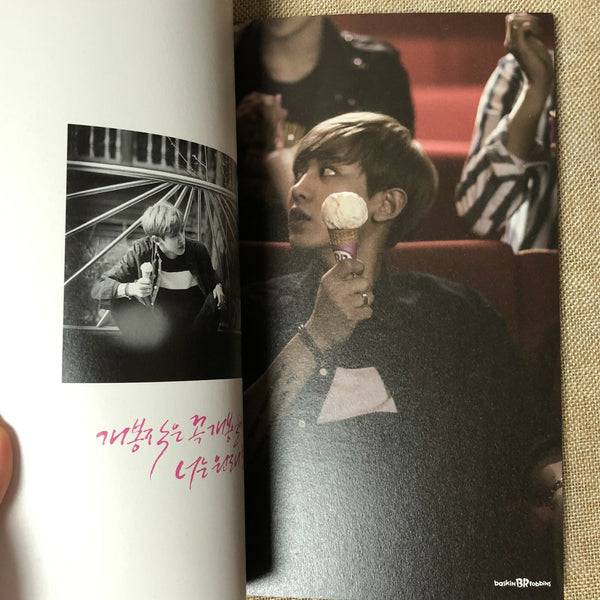 EXO GROUP [ Baskin Robbins ] Official Photobook, EXO-K / New, Rare / Gift