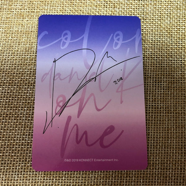 WANNA ONE KANG DANIEL #2 [Color On Me] Official Photocard, 1st Single / Gift