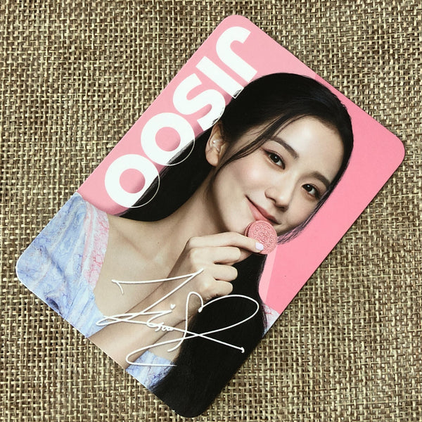 BLACKPINK JISOO [ OREO X BLACKPINK ] Official Limited Photocard / New / Gift