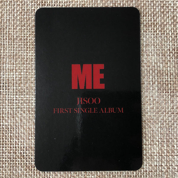 BLACKPINK JISOO #2 [ME Ktown4U] Official Photocard, Solo 1st Single / New / Gift