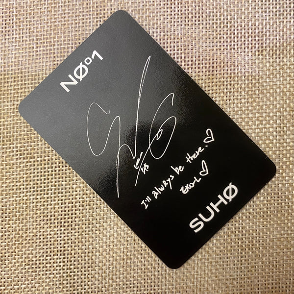 EXO SUHO #1 [ Obsession No 1 ] Official Photocard, 6th / New, Rare / Gift