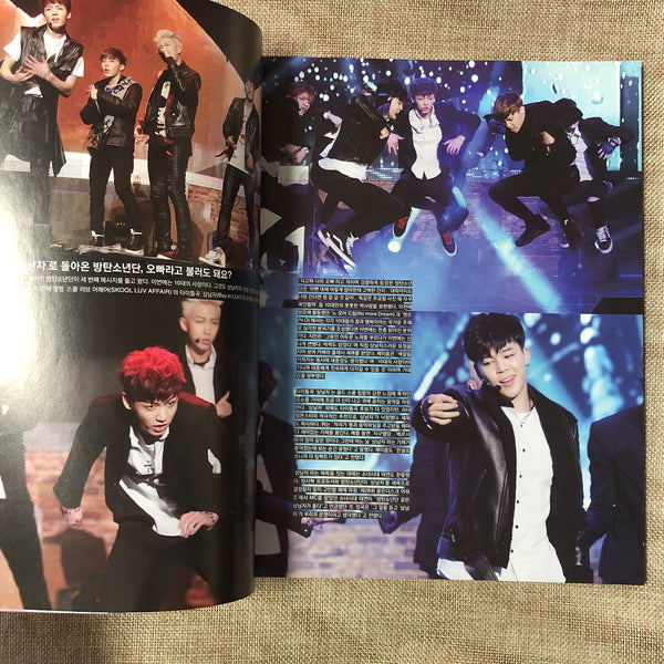 BTS VIXX GIRL'S DAY [ 10+STAR 10ASIA Magazine ] / Good Condition / Gift