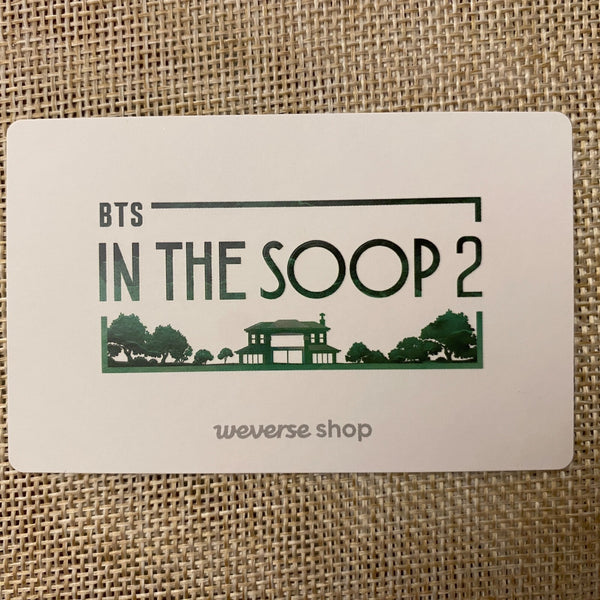 BTS JIN [IN THE SOOP 2] Official Photocard, Weverse Early Bird / New, Rare /+G