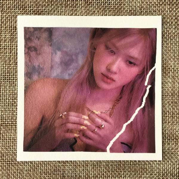 BLACKPINK ROSE #11 [ -R- ] Official Postcard, 1st Single / New / Gift