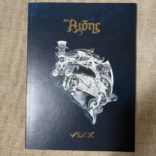 VIXX HAND SIGNED #2 [ HADES ] 6th Promo Album Autographed CD+Photobook+PC / Gift