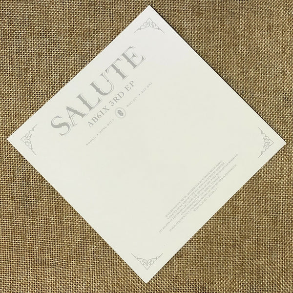 AB6IX GROUP [ SALUTE ] Official Postcard, 3rd Album / New, Rare / Gift