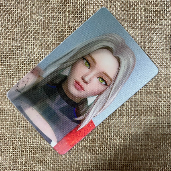 AESPA GISELLE [ SAVAGE Official Lenticular Photocard, Synk Dive ] New / Gift