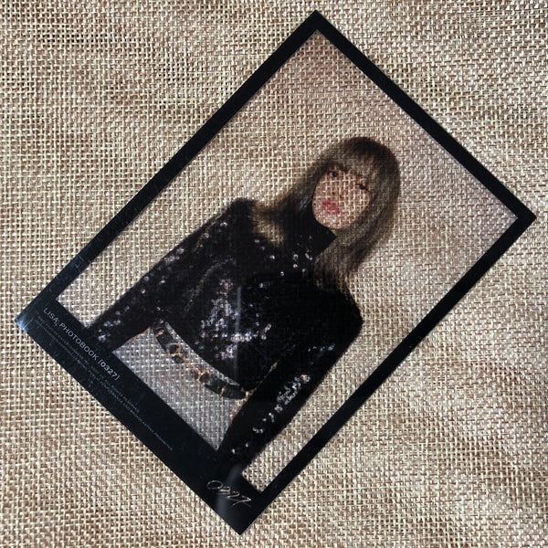 BLACKPINK LISA [0327 Photobook 1st Limited] Official Photocard Set / New / Gift